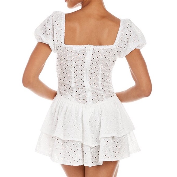 IPPONELLI Eyelet Romper SZ L NWT - Picture 3 of 5